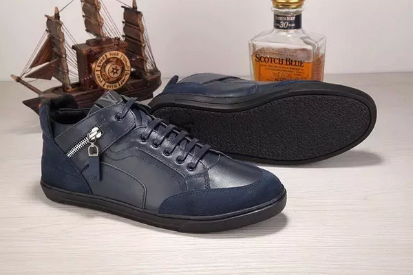 LV High-Top Fashion Men Shoes--009